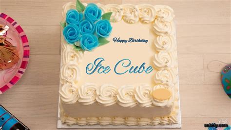 🎂 Happy Birthday Ice Cube Cakes 🍰 Instant Free Download