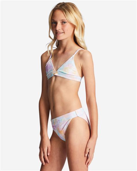 Time For Tie Dye Ensemble De Bikini Triangle Pour Fille 4 16 Billabong