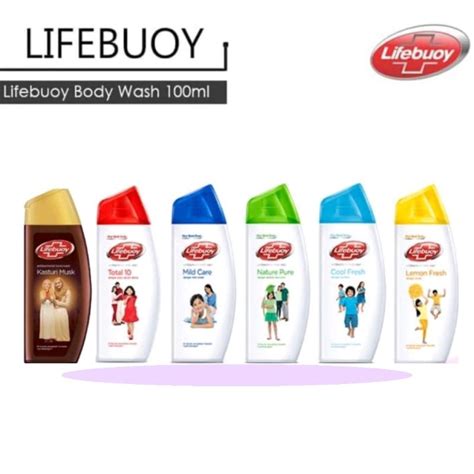 jual lifebuoy sabun mandi cair body wash botol ml ml shopee