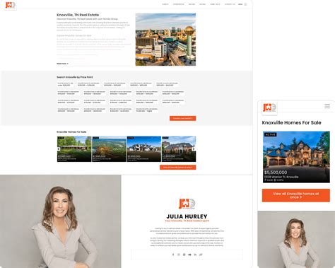 Site Builder for Luxury Real Estate Websites