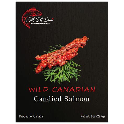 Wild Canadian Candied Smoked Salmon Salmon Candy Also Known As Indian Candy Is Hot Smoked