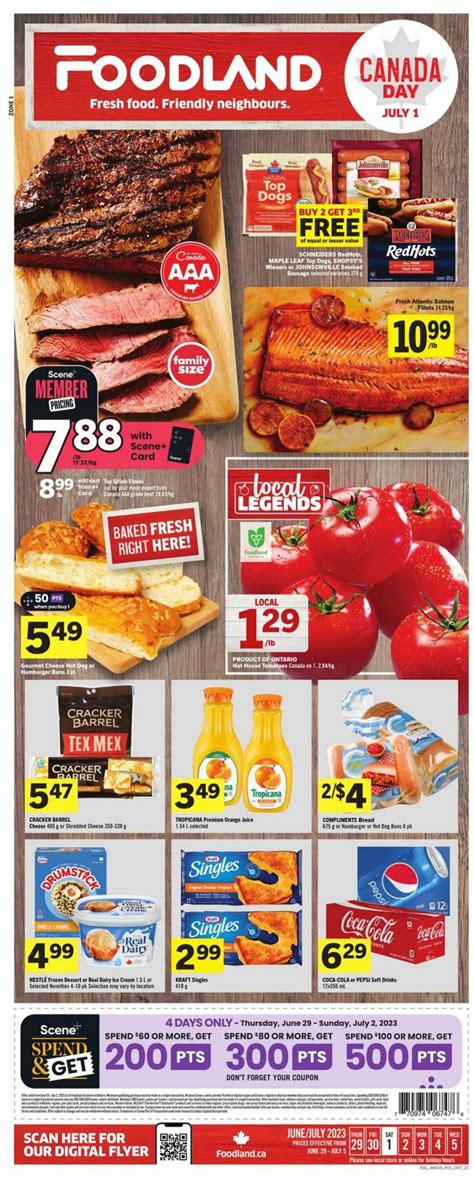 Foodland Current Flyer 0629 07052023