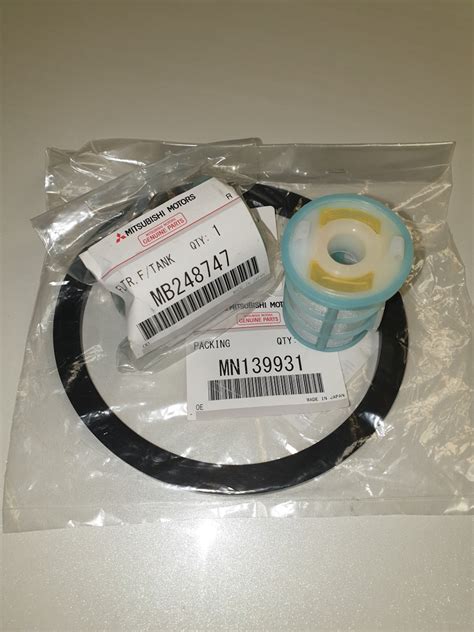MB248747 ФИЛЬТР ТОПЛИВНЫЙ В БАКЕ V78W Mitsubishi | Запчасти на DRIVE2