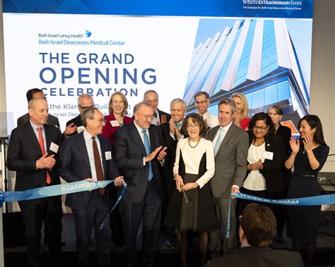 The Grand Opening Celebration Of The Klarman Building At Bidmc Beth