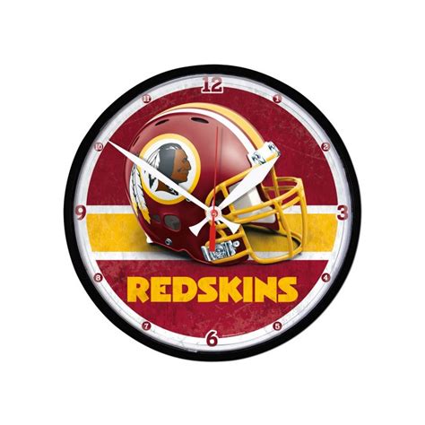 Washington Redskins Wall Clock - Stadionshop.com