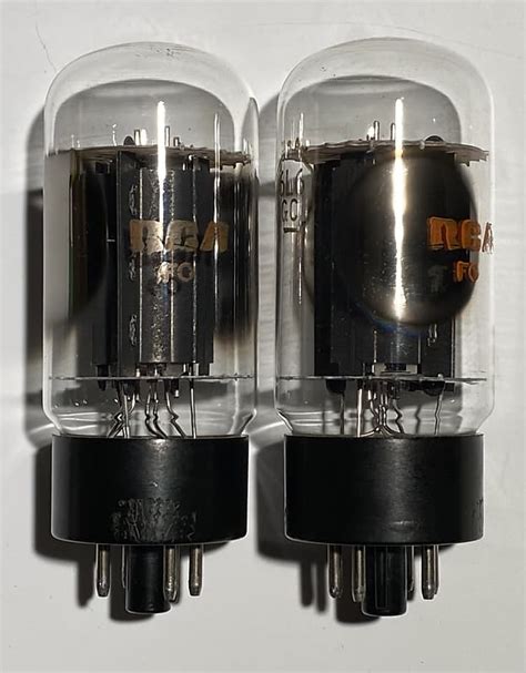 Matched Pair Rca L Gc Black Plate Power Matching Fo Codes Reverb