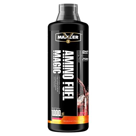Maxler Amino Magic Fuel 1000ml - MuscleShop - aukščiausios kokybės ...