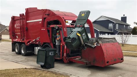 Tri State Disposal Garbage Truck Mack LR Curotto YouTube