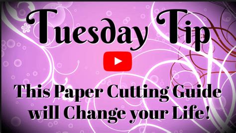 This Paper Cutting Guide Will Change Your Life Simply Simple Stamping
