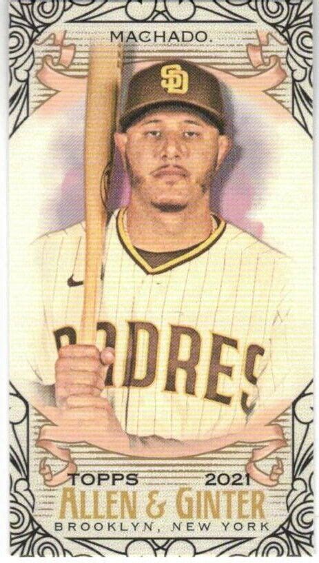 Manny Machado 2021 Topps Allen And Ginter Mini Black Border EBay