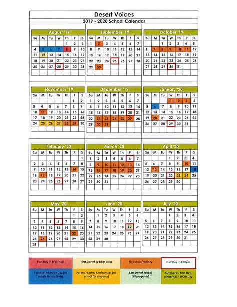 basis phoenix calendar 2024-25 4