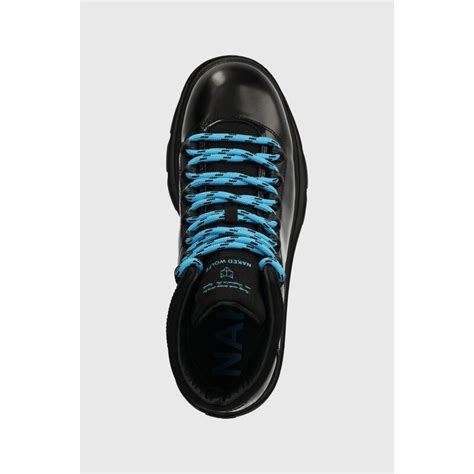 Кожени туристически обувки Naked Wolfe Aspen в черно GLAMI bg