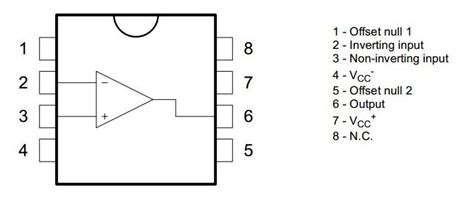 Ua741cp datasheet – Capteur photoélectrique