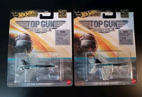 Hot Wheels Pop Culture Top Gun Maverick F A E Super Hornet Lot Of