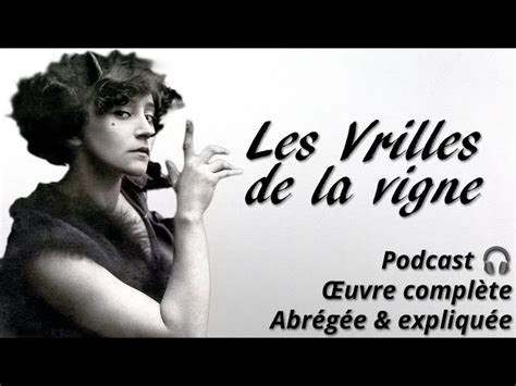 Sido Et Les Vrilles De La Vigne Colette Abr G Expliqu