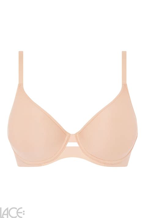 Chantelle Smooth Lines T Shirt Beha E I Cup Beigedore Lace Lingerie Nl
