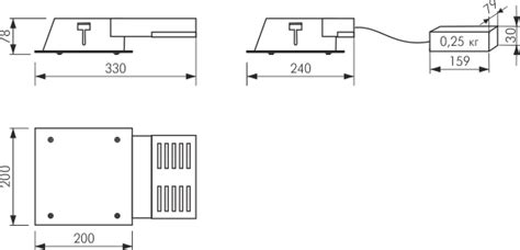 Светильник ЛВО13-402 200х200 купить в Минске