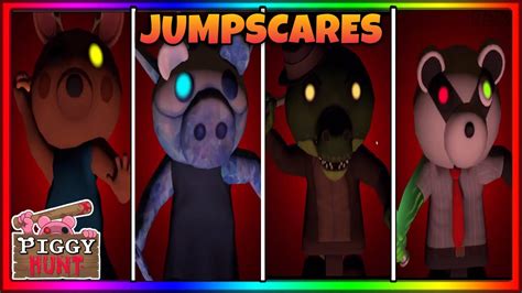 NEW Piggy Skins Jumpscares Piggy Hunt YouTube