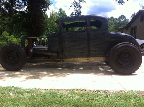 1930 FORD MODEL A COUPE HOT ROD CHOPPED The H A M B