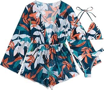 Amazon Shenhe Women S Piece Swimsuit Bathing Suit Summer Tropical Halter Triangle Bikini