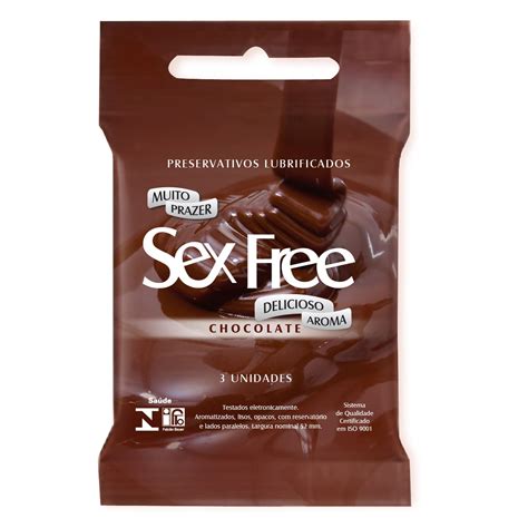 Preservativo Sex Free Chocolate Aproveite a Promoção