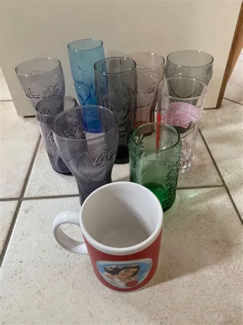 LOT DE VERRES Et Tasse Coca Cola EUR 15 00 PicClick FR