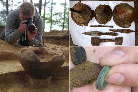 Burial site containing 2,000-year-old cremated remains of Germanic ...