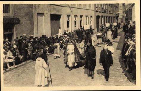 Ansichtskarte Postkarte Veurne Westflandern Procession De Penitence