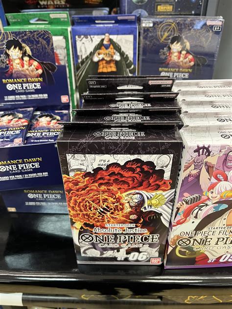Kushti Comics - One Piece Romance Dawn booster packs and... | Facebook