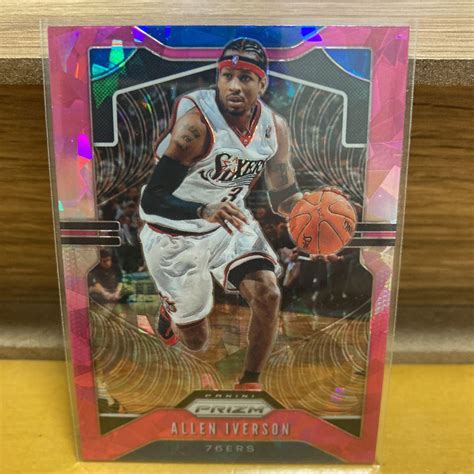 未使用に近いNBA PANINI 2019 20 PRIZM BASKETBALL ALLEN IVERSON 76ERS アレン