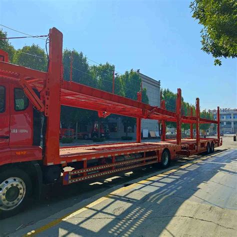 Car Carrier Transporter Trailer Semi Truck Car Hauler Trailer - China ...