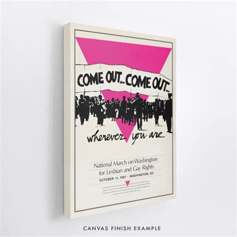 Retro Gay Poster Lesbian And Gay Rights March Poster Gay Etsy