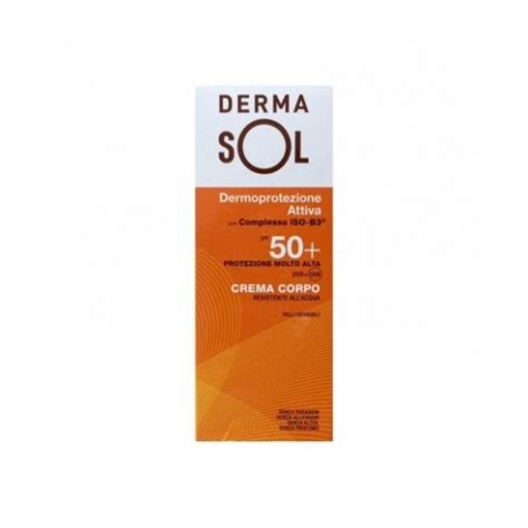 Dermasol Crema Solare Corpo Spf Protezione Molto Alta Ml