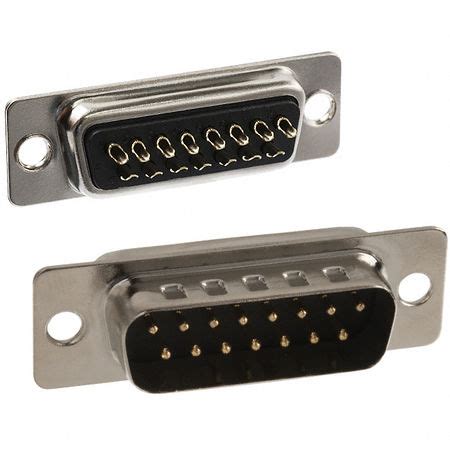 List of D-Sub 15 pin connector parts - Granite Devices Knowledge Wiki