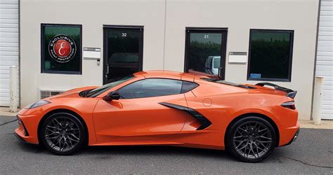 Chevrolet Corvette C8 Stingray Orange Mrr Nes Fg X Wheel Front