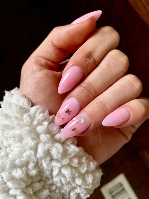 Pink Nails💖 Almond Nails Pink Pink Acrylic Nails Almond Nails