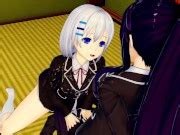 Futa Date A Live Kurumi X Tohka And Origami Tobiichi 3d Hentai Xxx Mobile Porno Videos