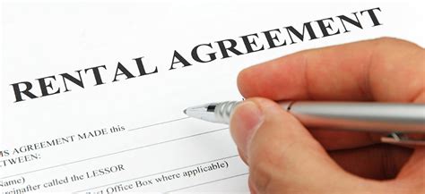 residential rental agreement