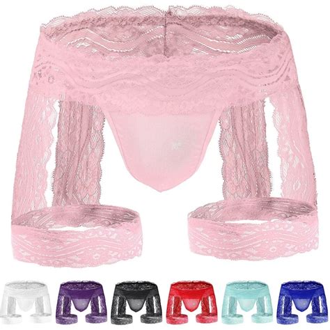 Sous V Tements Sexy String Dentelle Am Liorer Poche Bikini Slips Pour Hommes C Eur
