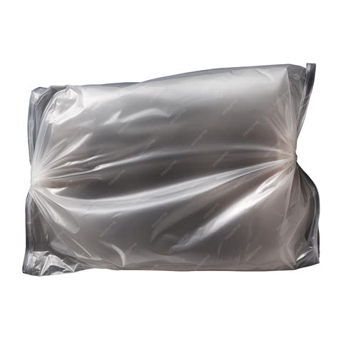 premium ai image textures  polyethylene packaging   transparent