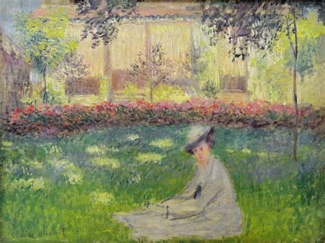 Claude Monet Donna In Giardino Hermitage Michelangelo Flickr