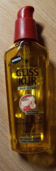 Масло для волос Gliss kur repair serum "Ultimate color" | отзывы