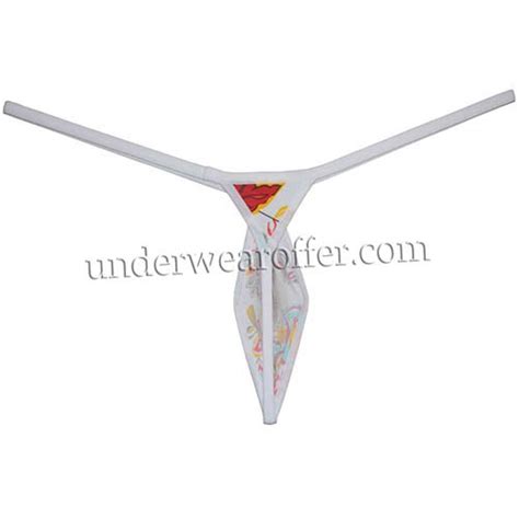 Fashion Flower Print String Bikini Men S Tangas Underwear T Back Tear Drop G String MU N