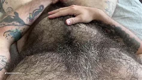 Furry Bear Dad Teddy Wilder Jerks Off And Cums While Showing His Feet Soles Hairy Body Gay
