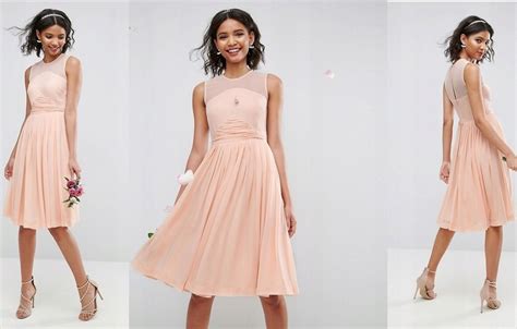 B937 SUKIENKA NUDE MIDI ROZKLOSZOWANA WESELNA 42 7509532085 Oficjalne Archiwum Allegro