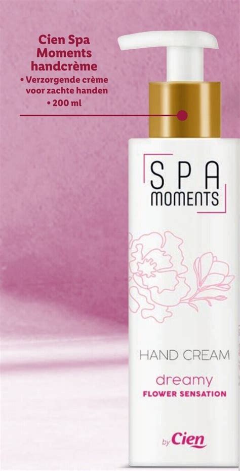 Cien Spa Moments Handcreme Ml Aanbieding Bij Lidl