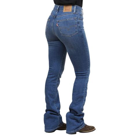 Calça Jeans Feminina Levi's - Calça Jeans Feminina 725 High-Rise Boot Cut Levi's 39013 - Rodeo West