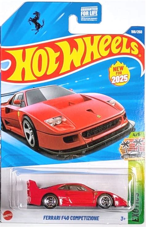 Ferrari F40 Competizione Hot Wheels 1 64