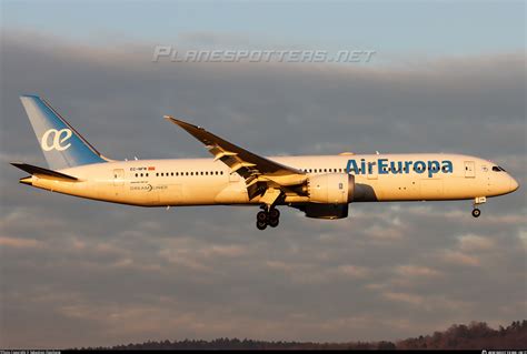 Ec Nfm Air Europa Boeing Dreamliner Photo By Sebastian Zieschang