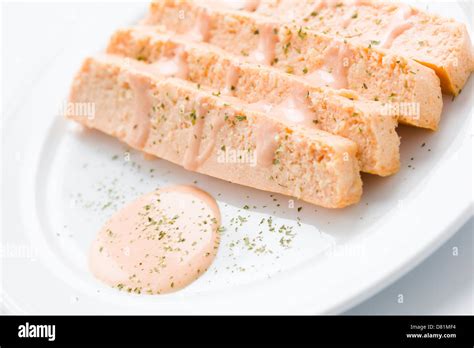 Fish Cake Food Stock Photo Alamy